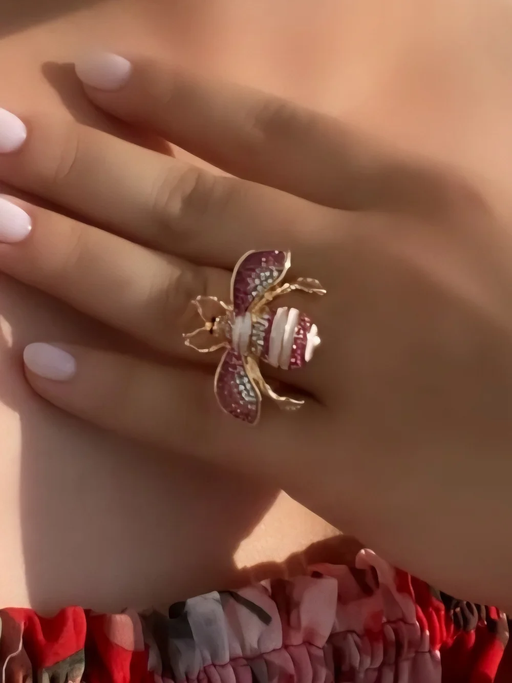 Bling Bee Cocktail Ring $15